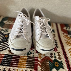 Jack Purcell White Leather Converse